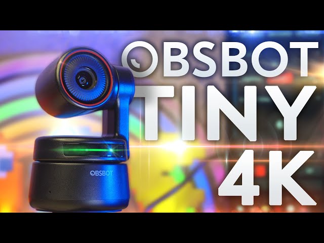 Крутая и Умная Веб-камера OBSBOT Tiny 4K