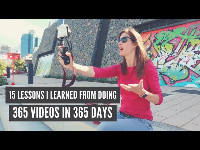 365 VIDEOS IN 365 DAYS! Here's what I learned about video confidence