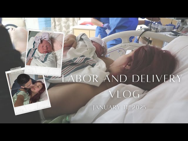 LABOR AND DELIVERY VLOG : BABY #2 AT 21 AND 22!!