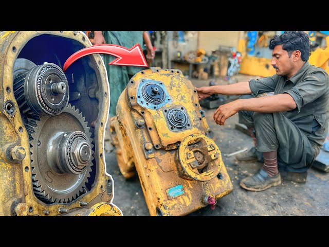 Rebuild Of Caterpillar Grader Transmission