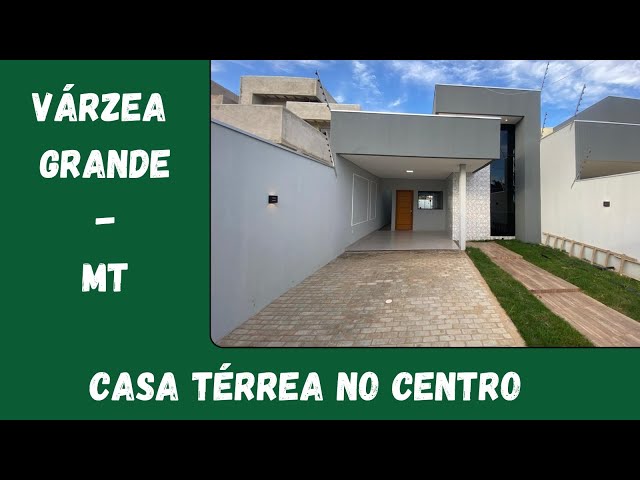 CASA TÉRREA NO CENTRO DE VÁRZEA GRANDE