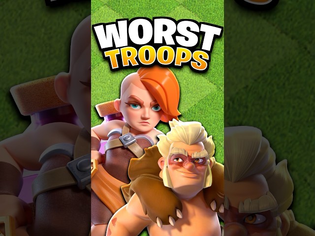 The 5 WORST Troops in Clash of Clans