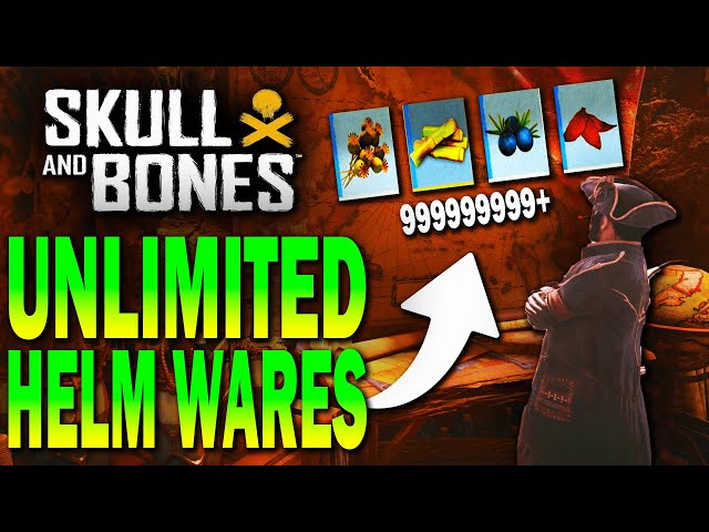 UNLIMITED way to get HELM SUPPLIES! Skull and Bones