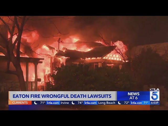 Families of L.A. wildfire victims file wrongful death lawsuits against SoCal Edison