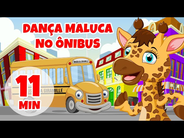 Dança Maluca no Ônibus com a Mille: 11 Min de Música e Diversão com Giramille