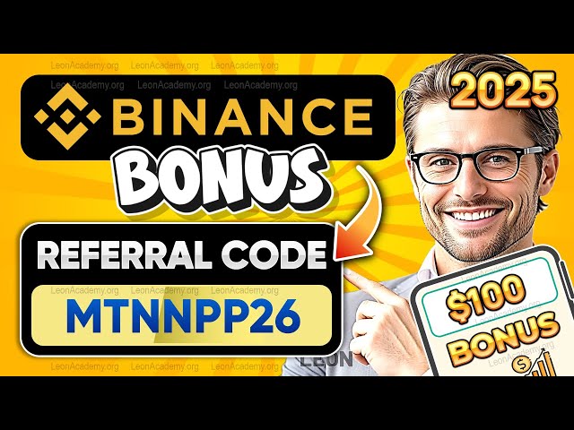 Binance Referral Code: MTNNPP26 (Tutorial: Account Create) Sign up Bonus Discount Promo ID (Review)