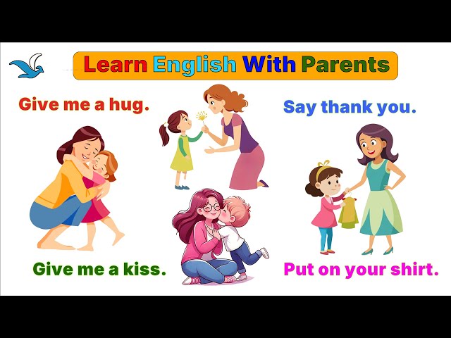 How to speak English with Kids || Spoken English at home || Daily use small Sentences for Kids