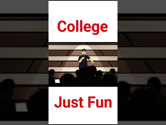 College Life  #animation #funnytoons #funny #comedy #toon