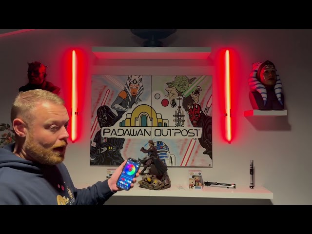 Lightsaber display blade sneek peak