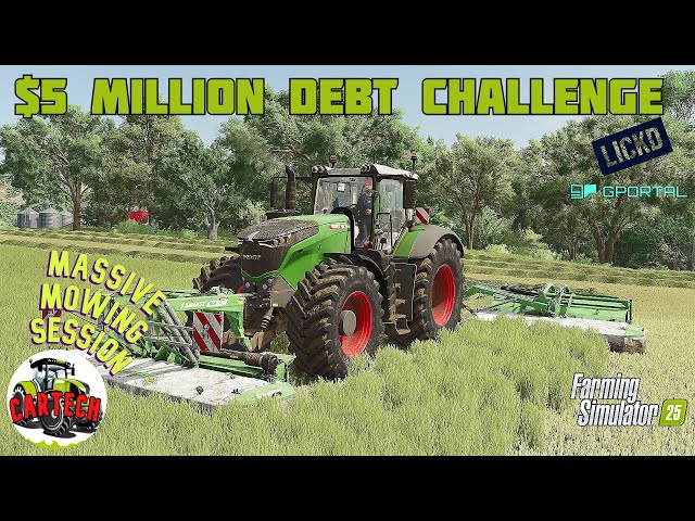 Farming Simulator 25 | $5,000,000 DEBT CHALLENGE | EP27 | FS25