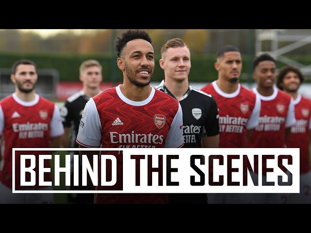 📸 PHOTOCALL DAY AT COLNEY | Behind the scenes at Arsenal training centre