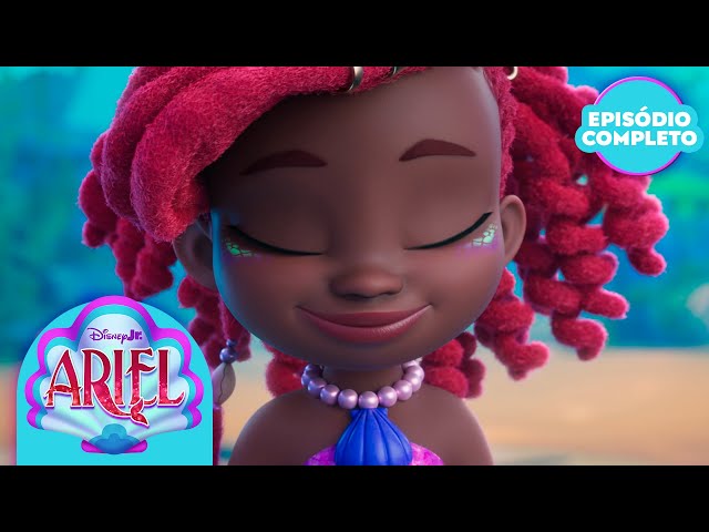 Disney Jr. Ariel | Dia de Atlântica | Espírito de Vencedor | Episódio Completo