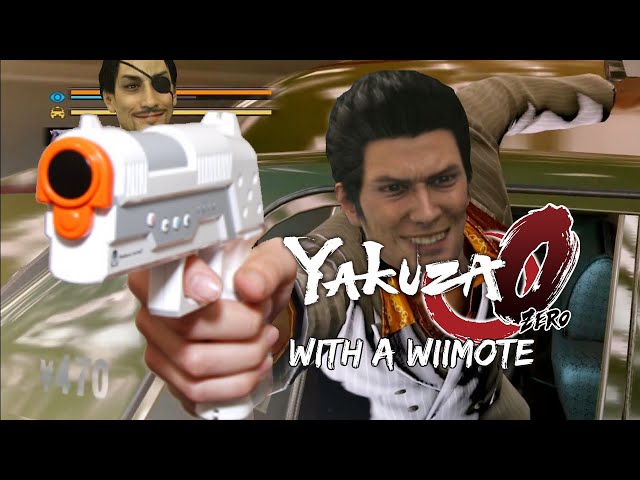 Beating Yakuza 0 with a Wiimote :)