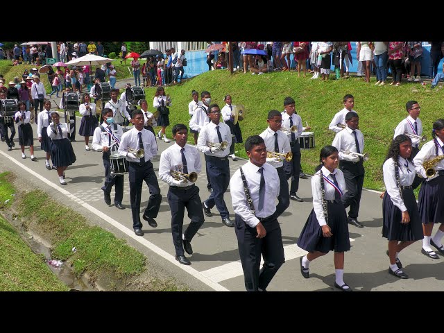 Fiestas Patrias 2022 Las Lajas de Chame 10 noviembre primer grito de independencia. Bandas