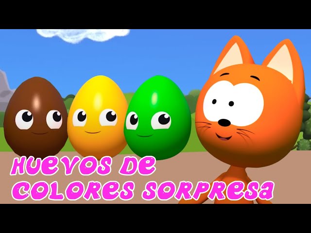 GRAN COLECCIÓN DE JUEGOS DE KOTE 💚💙💜 HUEVOS DE COLORES CON SORPRESAS