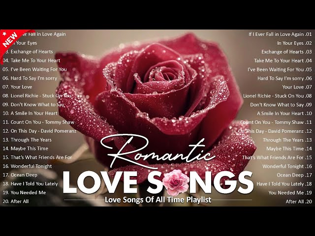 Best Romantic Love Songs 2024 - 70s 80s 90s - Old Love Songs