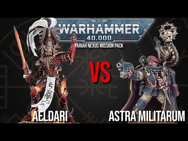 BRAND NEW CODEX - Aeldari Vs Astra Militarum - Warhammer 40k 10th Edition