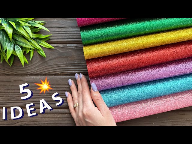 5 IDEAS💥Amazing Easy Craft Ideas from EVA Foam Sheet Flowers