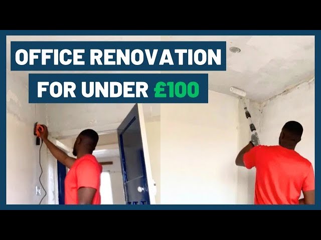 Low Budget Home Office Renovation | DIY