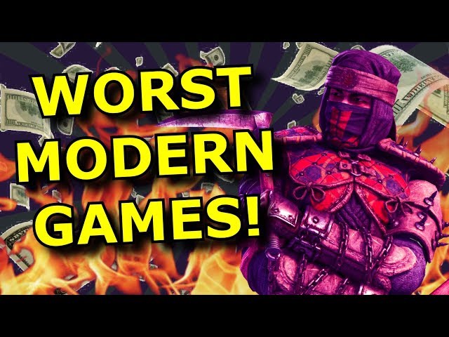 TOP 10 WORST Things In Modern Gaming!