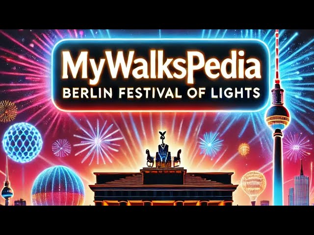 Festival of Lights 2024 ✨ Berlin 🇩🇪 Walking Tour