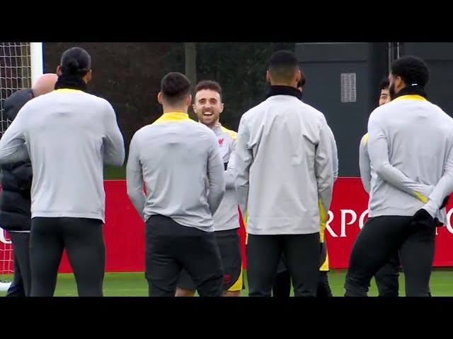 Diogo Jota and Alisson Becker RETURN! | Liverpool train ahead of Girona Champions League clash