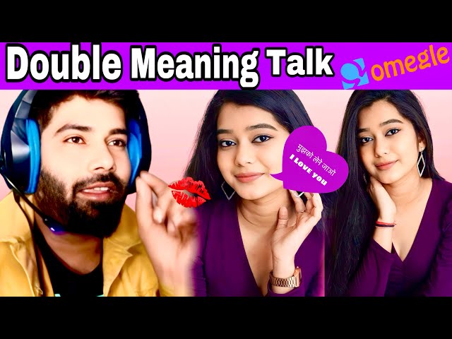 Double Meaning Talk On Omegle | Omegle india | Ometv India | Omegle chat | #omegle #ometv