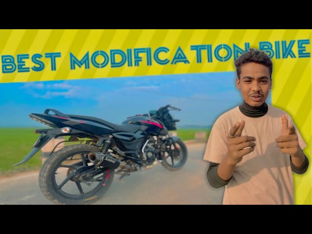 Best modification in pulsar 125 |