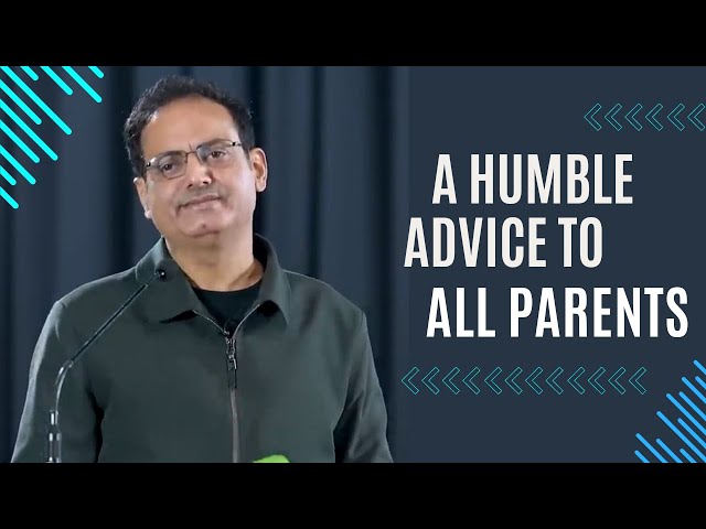 Parents should listen to their children's professional desire once | Dr. Vikas Divyakirti Sir