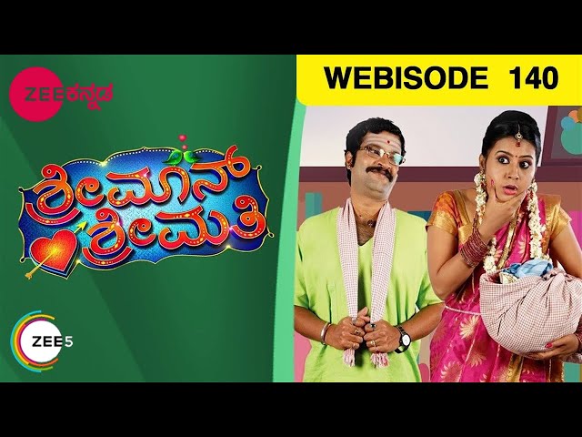 Shrimaan Shrimathi - Indian Kannada Story - EP 140 - May 30 '16 - Webisode - ZeeKannada TV Serial