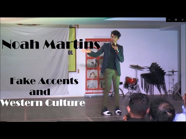 Fake Accents and Western Culture | Stand Up Comedy by Noah Martins (Clean)