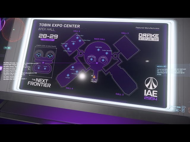 Back at the Expo! Exploring Drake Ships & Caterpillar Walkthrough | Star Citizen Showcase