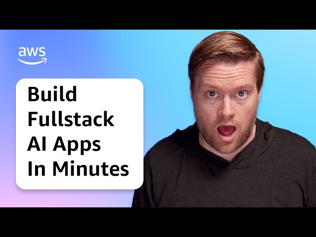 Build Fullstack AI Apps in Minutes With the New Amplify AI Kit