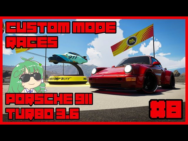 [The Crew: Motorfest] Custom Mode Races | Porsche 911 Turbo 3.6 | #8