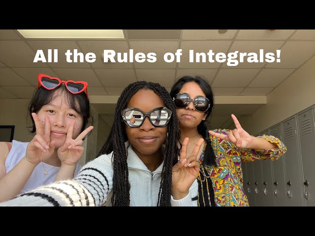 All the Rules of Integrals (What Makes You Beautiful Calculus Parody)