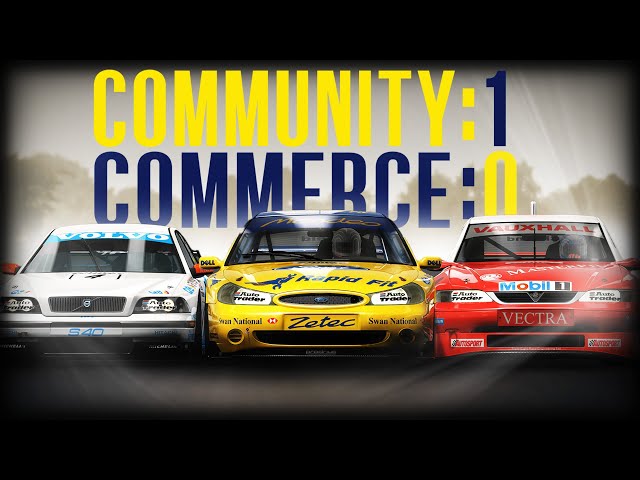 Community Beats Commerce: BTCC In Assetto Corsa