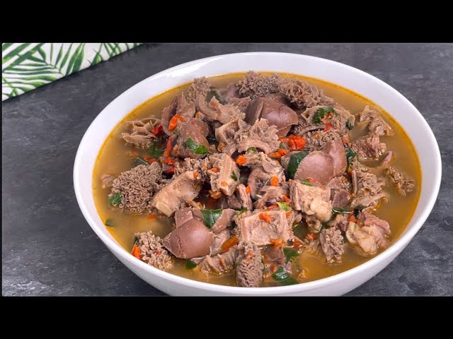 Delicious Assorted Meat Pepper Soup Recipe!