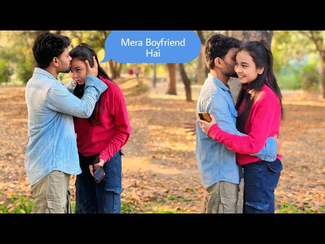 Prank video On Beautiful Hot Girl} Mera Boyfriend Hai🥰😍