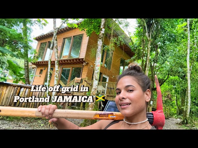 Living off grid in Portland Jamaica 🇯🇲 ASMR day in the life