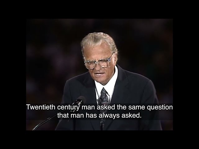 How to have peace in your heart - Jesus Christ's Gospel | Billy Graham's Preachings with SUBTITLES