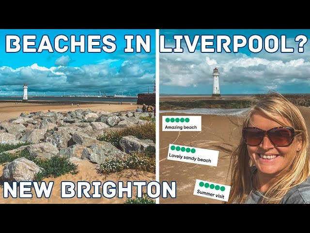 Liverpool has Beaches? WOW They're AMAZING! New Brighton Beach & Tour