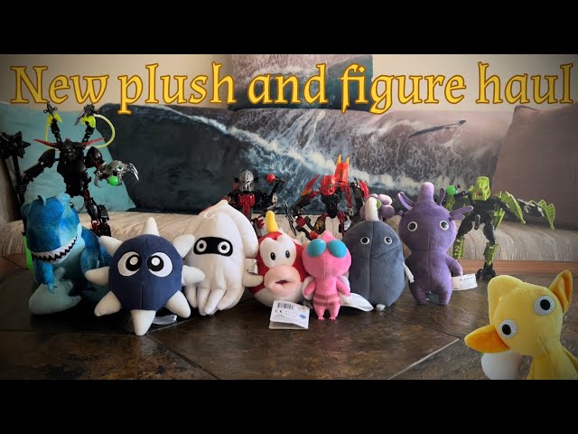 New Pikmin, mario and more:New plush and figure haul