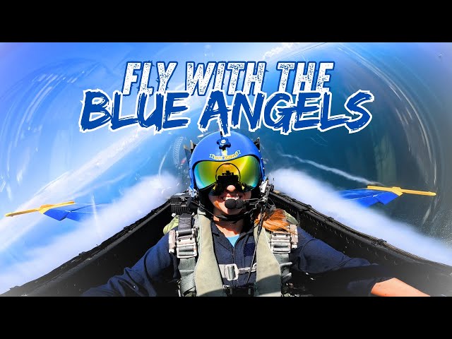 How I Flew With The Blue Angels - F-18 Super Hornet Flight Footage, Story, and FAQs!