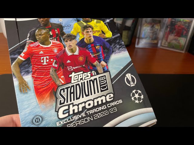 Orange/Blue Electric Charge /10! Ripping Topps UEFA Stadium Club Chrome 2022/23 Hobby Box #1