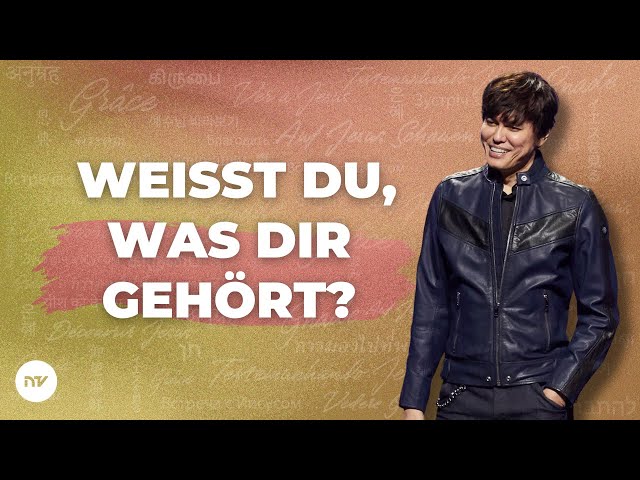 Gottes Verheißungen ergreifen: Nimm in Besitz, was dir gehört | Joseph Prince | New Creation TV dt.