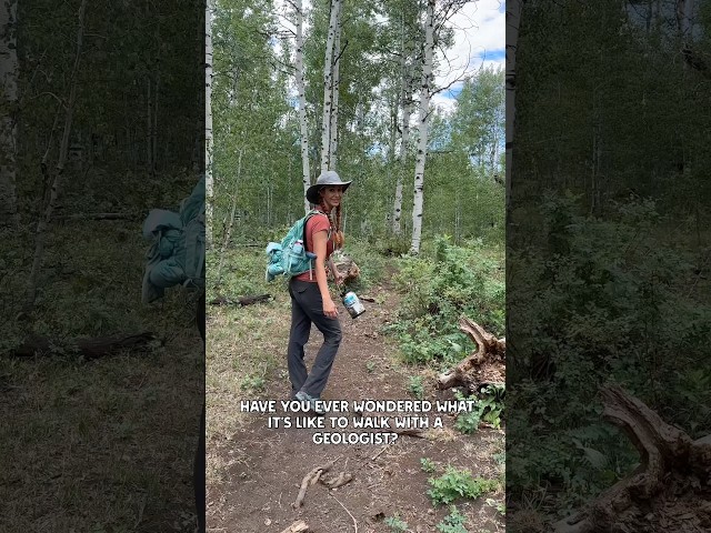 Walk with a Geologist￼. #geology #earthscience #hiking #geologypage #outdoors #rocks