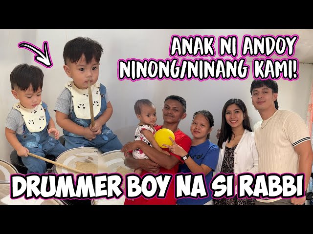 RABBI, LITTLE DRUMMER BOY! | NINONG/NINANG KAMI SA ANAK NI SUPER ANDOY! | Jacq Tapia