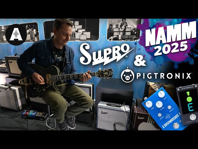 New Tyler Bryant Signature Amp from Supro & More Pigtronix Pedals! | NAMM 2025