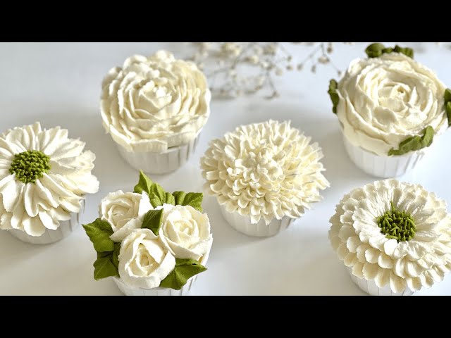 Wedding Cupcakes Aren't Hard To Decorate! I Will Show You How Step By Step - ZIBAKERIZ