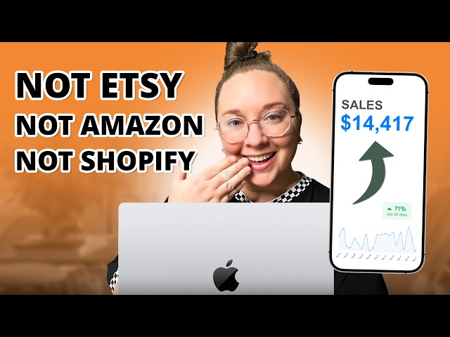 Make $14,417/mo creating digital products (DON'T sell on Etsy!)